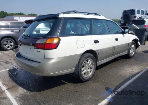 2000 Subaru Outback z USA, uszkodzony, nr VIN 4S3BH6757Y7643311